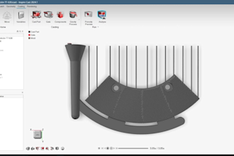 optimize your casting design using inspire cast simulation