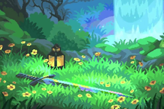 create pixel art background landscape pixel character  pixel art sprite sheet