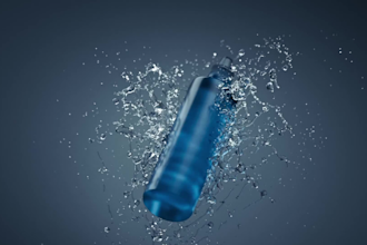 do 3d water simulation, fluid simulation, bottle simulation, product animation