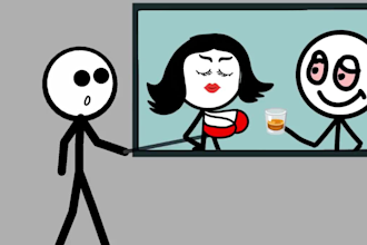 make stick figure animation video for youtube