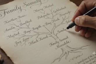 do research your ancestry and create a family tree