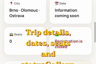 design a modern travel tour landing page with booking form