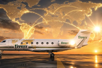 design professional and eye catching fiverr gig covers
