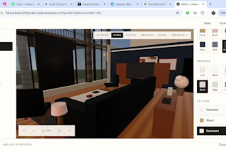 build threejs, webgl, react three fiber 3d configurator experiences