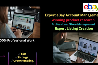 do complete ebay account management