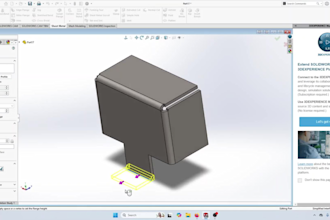 design sheet metal part, flat pattern dxf 3d cad model fabrication drawing laser