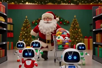 black friday ads, holiday ads,3d animation christmas video,