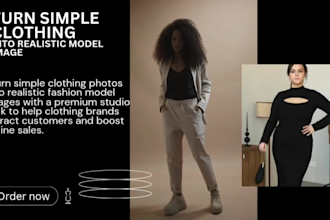 create ai fashion model photoshoots for your clothing brand