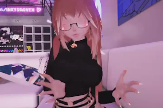 create 3d character models vtuber, anime, 3d rigging, vroid or vrchat