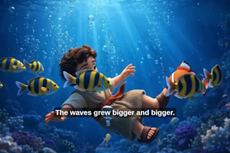 create kids animation video, bible story, 3d bible story, christian bible story