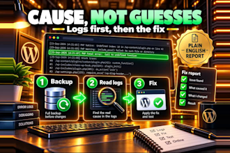 fix wordpress error, wordpress bug fix, wordpress issues and malware removal