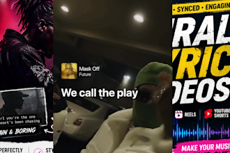 create and translate animated lyrics subtitles for your music video and reels