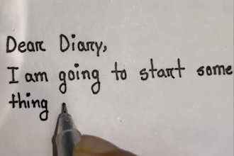 create beautiful and clean handwritten notes and letters