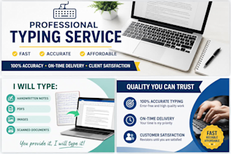 accurate data entry and typing services