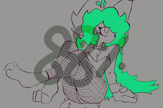 create furry art for you