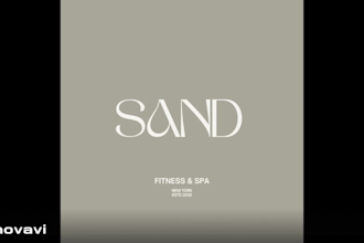 minimalist canva logo design with editable link
