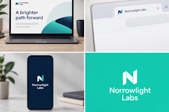 design a minimalist logo and brand identity kit for your startup launch