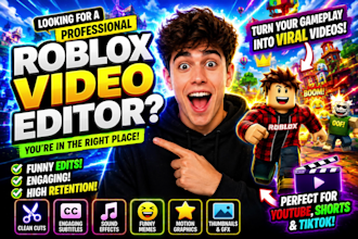 do roblox video editing, roblox gfx
