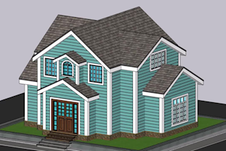 do 3d house model