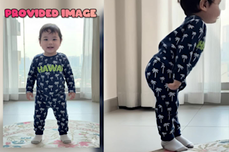 make ai baby video dance with cute viral moves