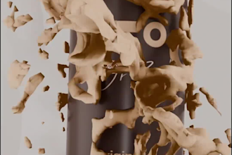 create cinematic 3d product renders for advertising