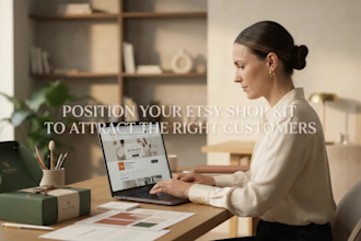 create german brand strategy, brand identity kit and positioning for etsy shops