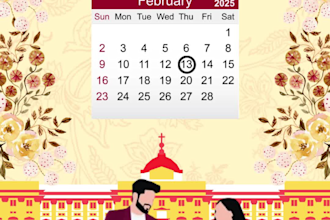 create an animated indian wedding invitation video and card