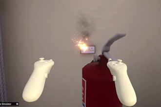 create a VR game application in unity