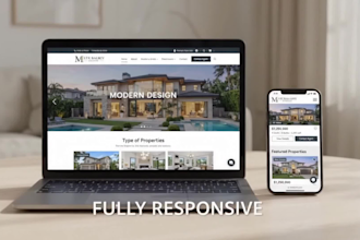 design a lead generating real estate landing page in wordpress