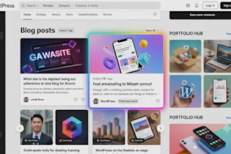 build a modern gen z website with wix wordpress or webflow