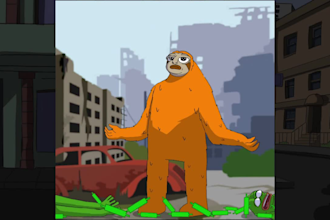 create meme coin or crypto project animation