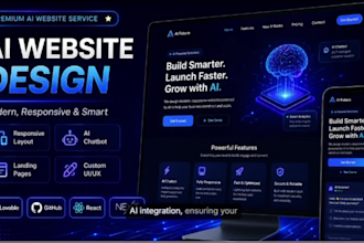 build ai website, ai saas app and ai chatbots