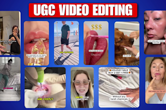 edit professional social media ugc ads and meta ads