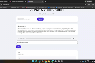 build a custom ai chatbot for your website or documents