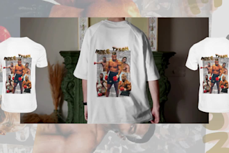 design a vintage 90s bootleg rap tee t shirt