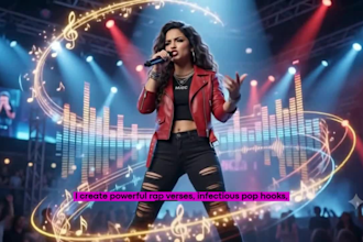 be your female rapper, spanish singer, cantante, pop, latin singer songwriter