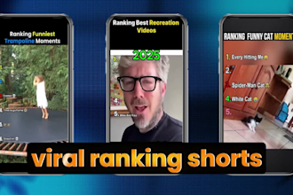 edit monetizable viral ranking shorts with high retention for yt shorts