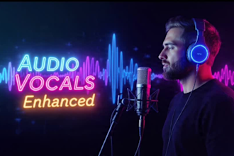 do editing, noise reduction, repair, enhance, clean up your audio