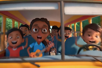 create 2d or 3d animated nursery rhymes videos for kids
