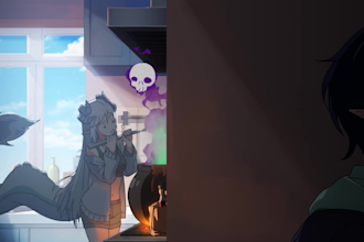create 2d anime style animation for your story