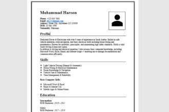design a professional CV and resume that gets you hired