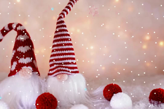 create personalized christmas greeting video with your name, photos and message