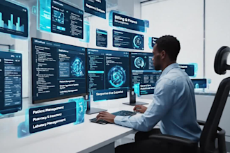 build a custom clinic and hospital management system