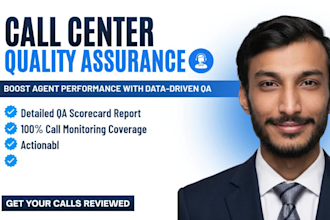 do call center quality assurance audit and evaluate agent performance