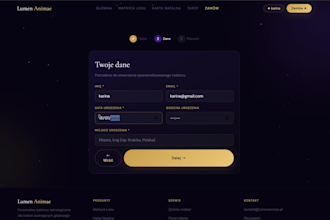 create a responsive tilda landing page with custom design and SEO