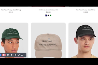 design and set up your fourthwall store website