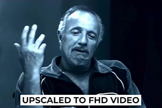 upscale videos to 4k, 8k, 60 fps, fhd, 2k, enhance quality using topaz video ai