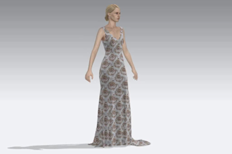 create realistic clo 3d clothes mockup and 3d garment design