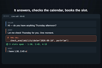 build an ai voice agent that answers calls 24 7