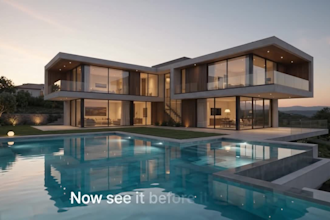 create stunning ai architectural rendering, ai concept images of your dream home